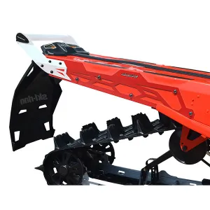 Straightline Proformance Hng Rear Bumper Skid Plate (183-238-Red)