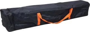 Sunnydaze Large Duffle Bag - Long Camping Bag for Tent or Equipment - Canopy Replacement Storage - Heavy-Duty - Black - 54 Inch