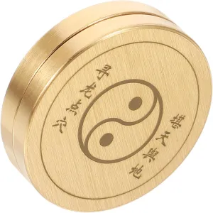 SUPVOX Chinese Compass Decorative Metal Compass for Taoist Supplies