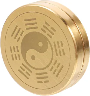 SUPVOX Ncient Compass Lightweight Vintage Pocket Compass for Hiking Craftsmanship Feng Shui Charm