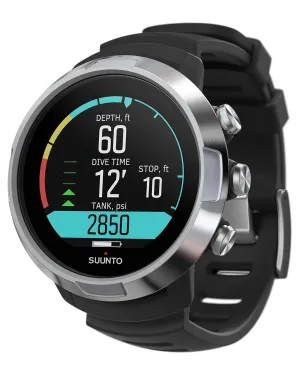 Suunto D5 Black Dive Computerwith Color Screen And Exchangeable Straps