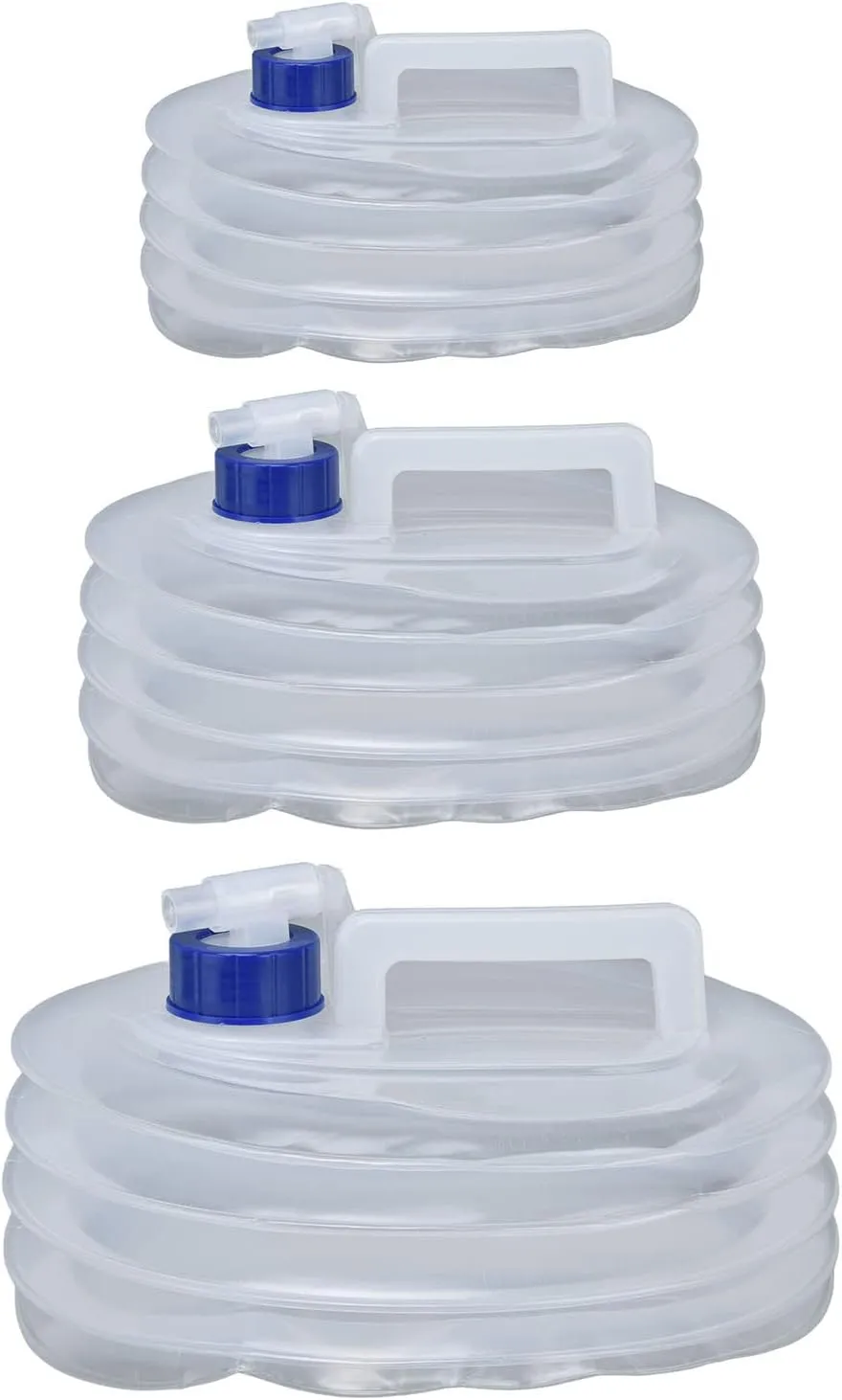 SYH&AQYE Folding Water Bucket, Collapsible & Portable Water Container, BPA-Free Water Carrier Water Tank for Camping Hiking Fishing Climbing Picnic BBQ Travel Outdoor Use(m)