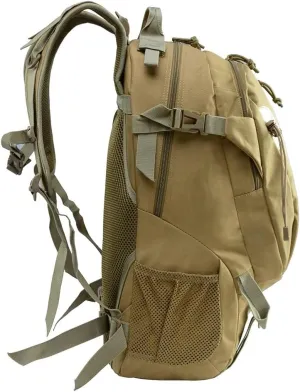 Tactical Backpack Military Molle Hiking 20-35L camouflage tactical hiking mountaineering sports outdoor desert digital color