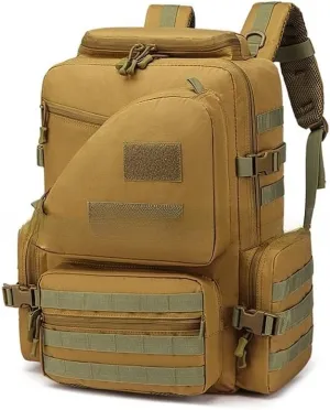 Tactical Backpack Military Molle Hiking 56-75L military fan outdoor hiking hiking bag tactical pack jungle digital camouflage