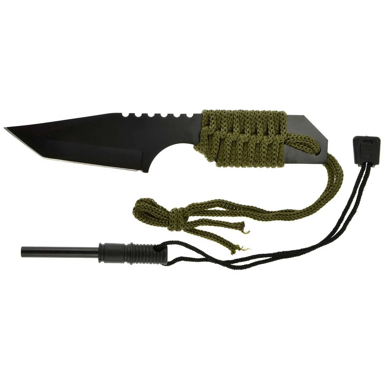 Tactical Knife With Fire Starter