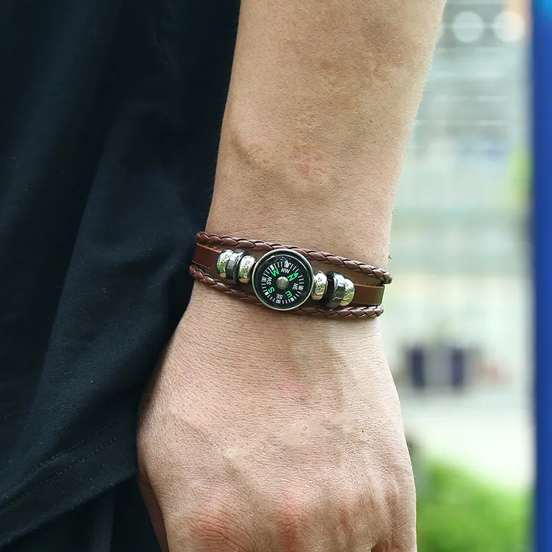 Tactical Wrist Compass for Outdoor Adventure and Survival