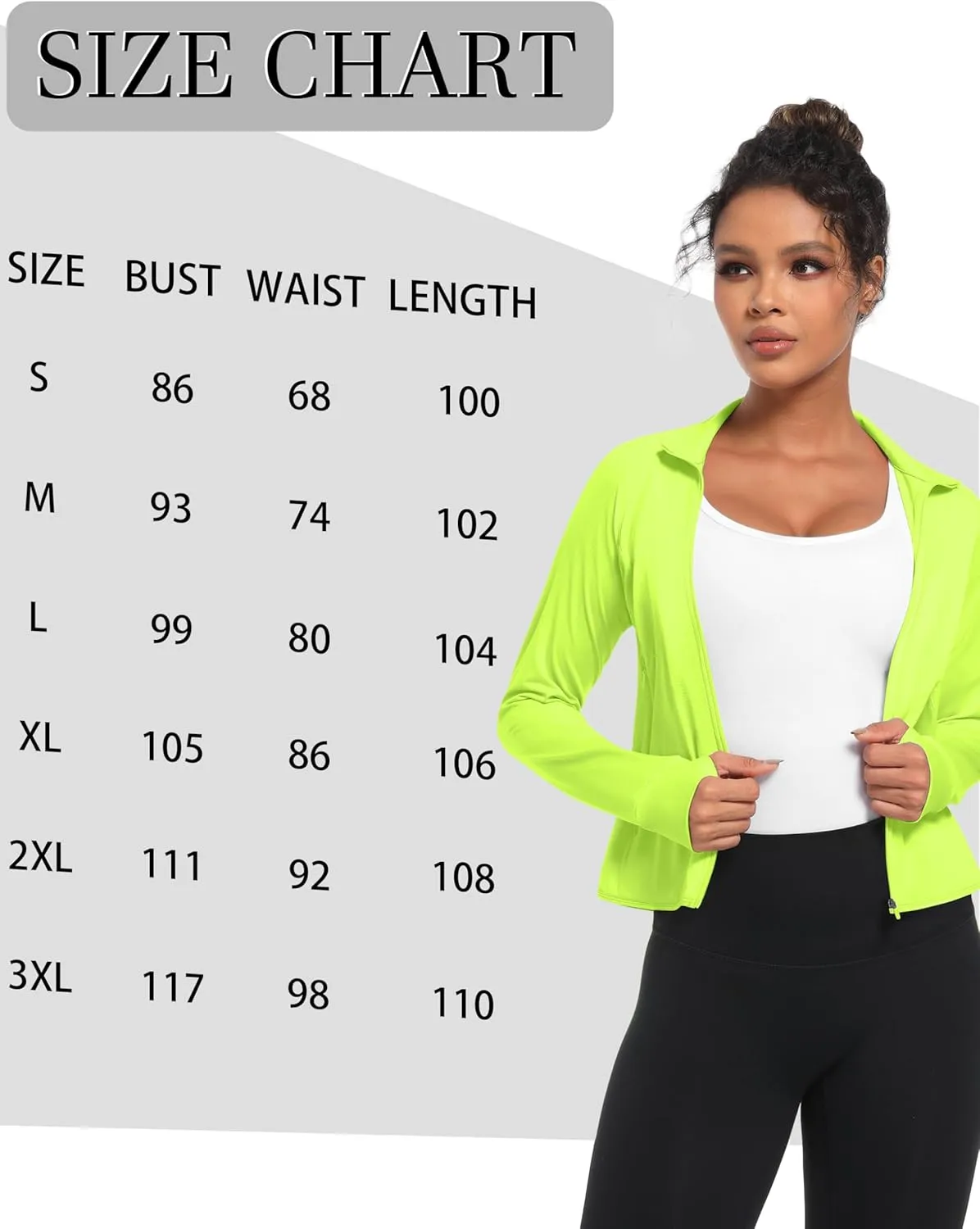 TACVASEN Women's Athletic Zip Up Jacket Long Sleeve Workout Tops for Women UV Protection Golf Outfits