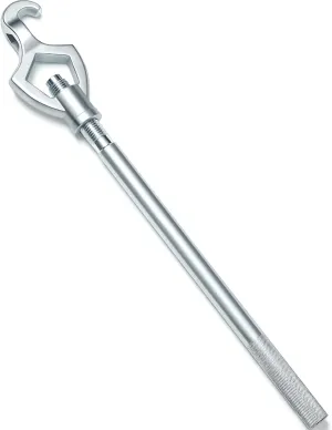 Tandefio 1 Pcs Fire Hydrant Wrench Adjustable, 1-1/2 to 3 20 Inch Multifunctional Hydrant Wrench for Tightening Fire Nuts Tightening Water Pipes, 3 Position Adjustable Nuts 1-1/2 to 3