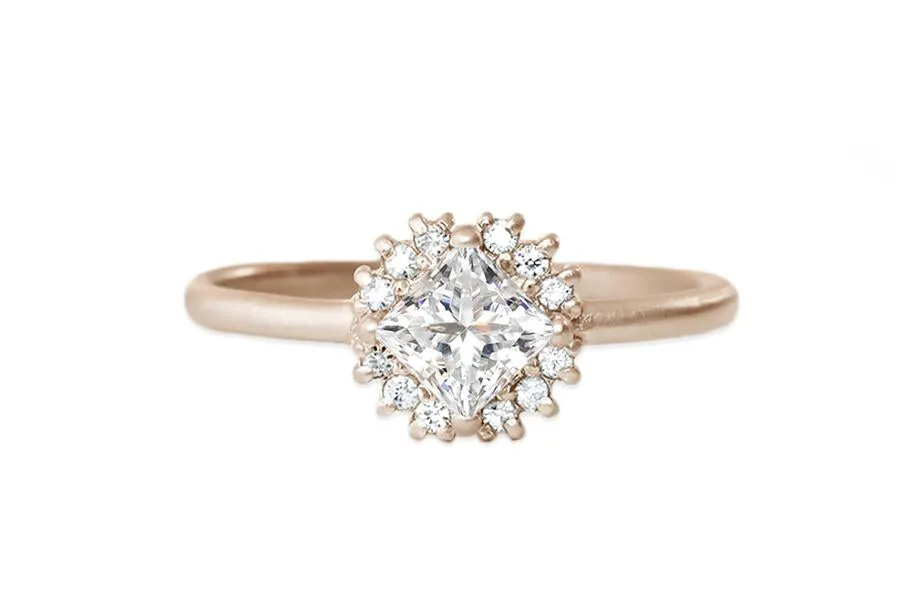 Tavi Halo GIA Diamond Ring .70ct