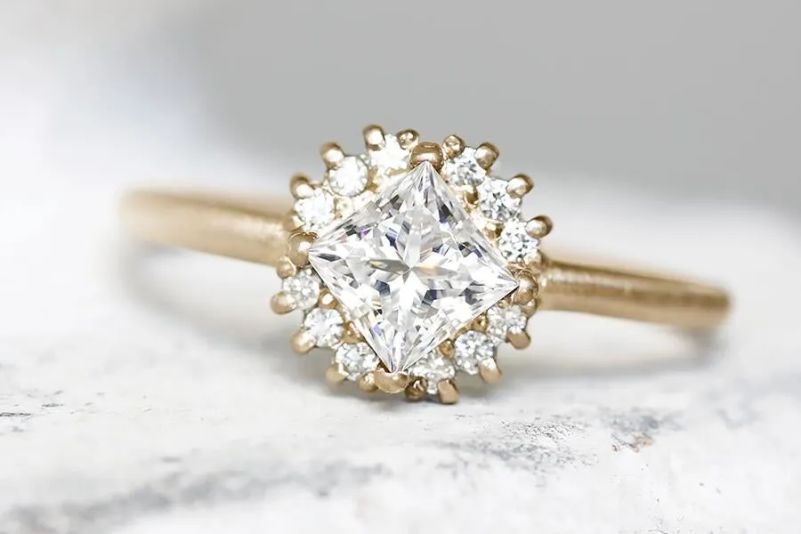 Tavi Halo GIA Diamond Ring .70ct