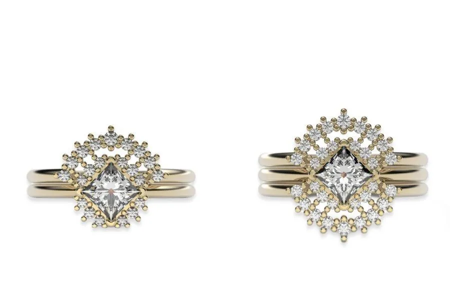 Tavi Halo GIA Diamond Ring .70ct