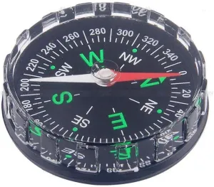 Tbest Portable Mini Button Compass - Professional Navigational Tool