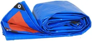 Tear Resistant Tarps, Waterproof Tarp for Firewood, Camping, Hunting, Outdoor Protection of Equipment(Size:4×10m)