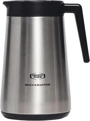 Technivorm Moccamaster 59865, 1.25 L Thermal Carafe, Silver, 40 ounce