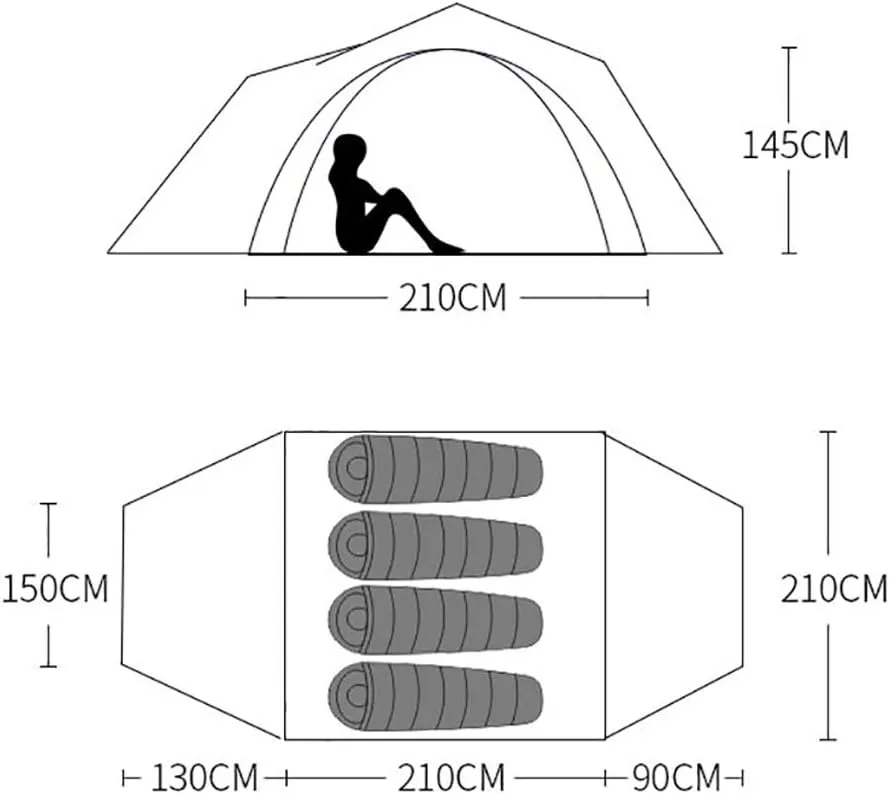 Tent Automatic Instant pop up Camping Tent Beach Tent Large 4 5 Person Protection Family Tent Outdoor Camping Hiking Family Beach Green,Tents