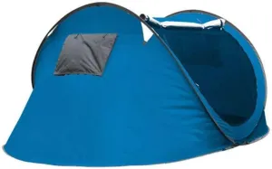 Tent Heavy Duty Family Tent 3-4 Persons Outdoor Camping Tent Automatic Open Waterproof Single Layer Sunshade Canopy with Storage Bag Outdoor Camping