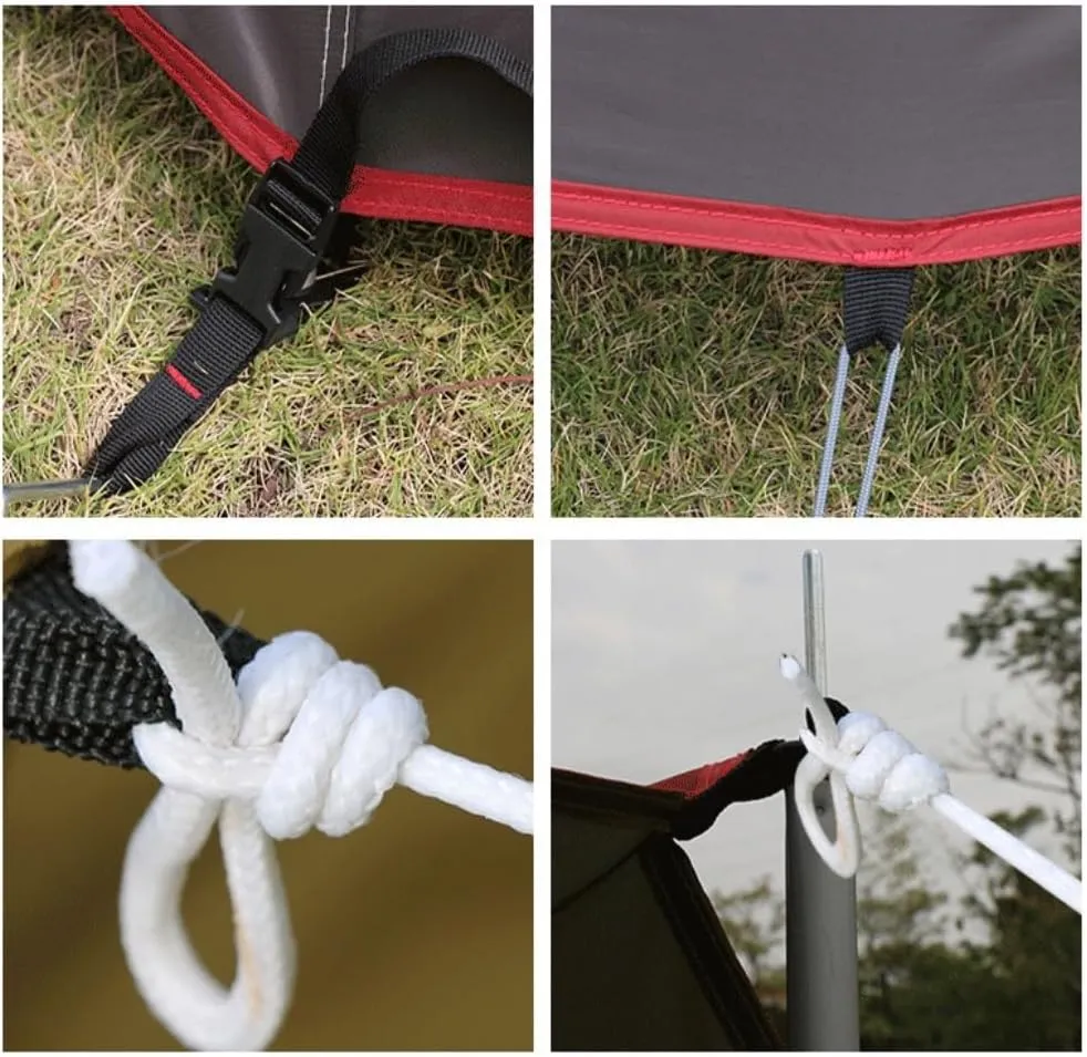 Tent Outdoor Fully Automatic Double-Layer Sunproof and Rainproof Aluminum Alloy Camping Tent Multi-Person Tent Outdoor Tent