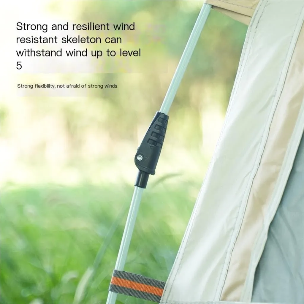Tent Outdoor Portable Mosquito-Proof Camping Tent Fully Automatic Thickened Foldable 5-8 Person Hexagonal Tent Outdoor Tent