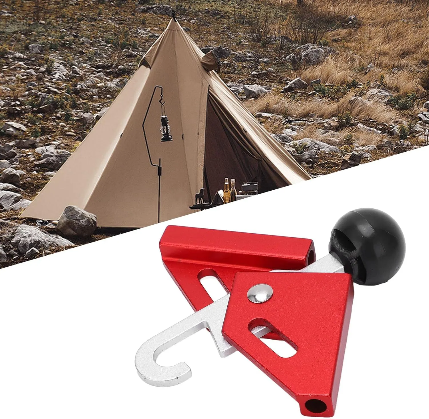 Tent Pole Tips Cap Enduring Tent Pole End Thimble Camping Tent Rod End Cap Suitable for Going Camping Picnic Party Set Up Tent