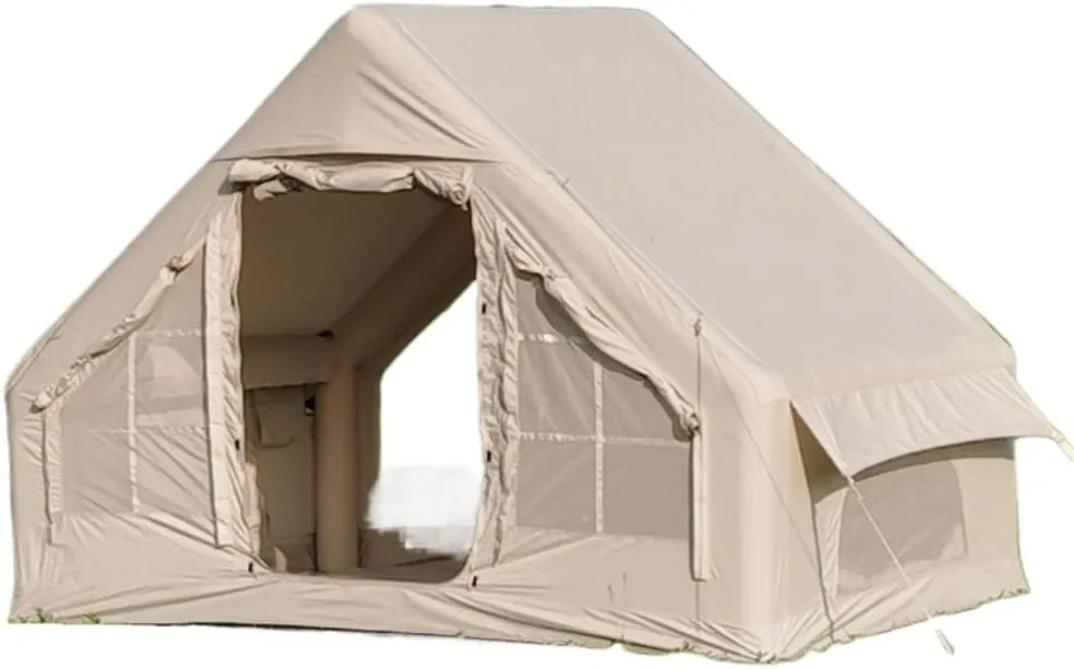 Tent Portable Outdoor Inflatable Tent 6.3㎡ Inflatable Tent Travel Tent Free Tent Rain-Proof and Mosquito-Proof Tent Outdoor Tent