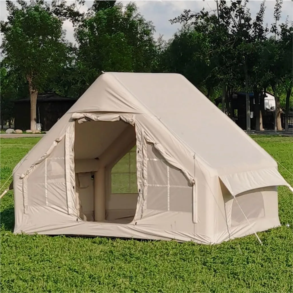 Tent Portable Outdoor Inflatable Tent 6.3㎡ Inflatable Tent Travel Tent Free Tent Rain-Proof and Mosquito-Proof Tent Outdoor Tent