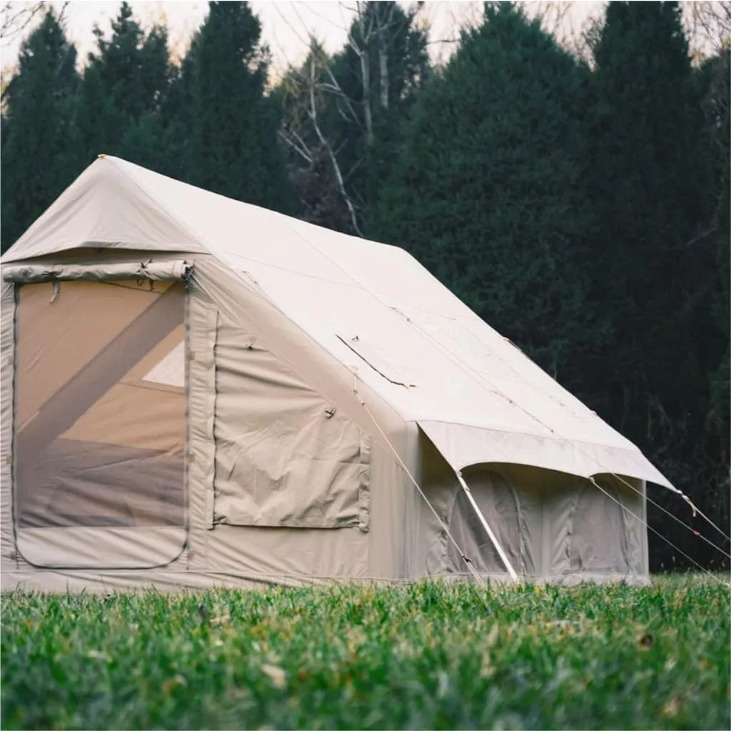 Tent Portable Outdoor Inflatable Tent 6.3㎡ Inflatable Tent Travel Tent Free Tent Rain-Proof and Mosquito-Proof Tent Outdoor Tent