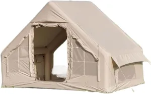 Tent Portable Outdoor Inflatable Tent 6.3㎡ Inflatable Tent Travel Tent Free Tent Rain-Proof and Mosquito-Proof Tent Outdoor Tent