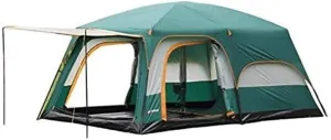 Tent Windproof Outdoor Camping Tent Outdoor Inflatable Tent 10people Two Room Hall Oversized Tent Suitable for Camping