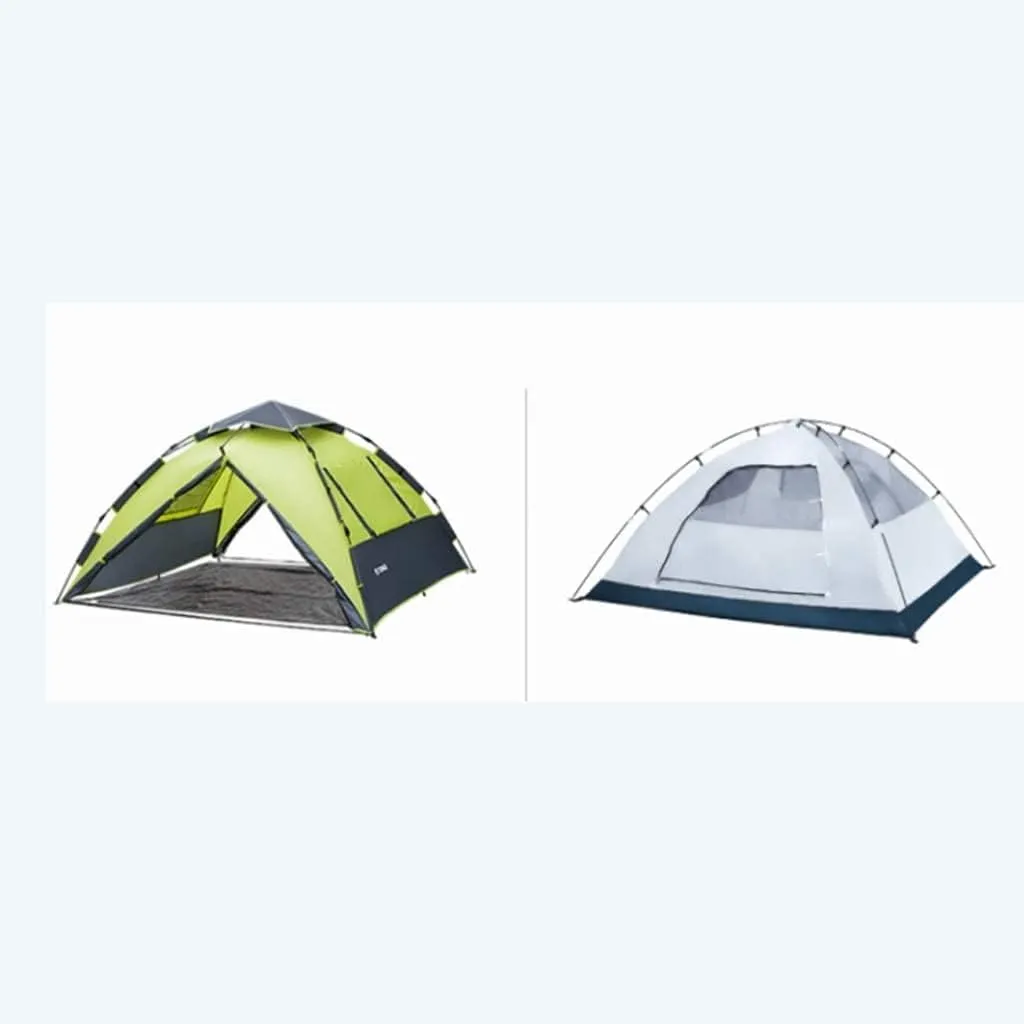 Tents for Camping Beach Tents Automatic Pop Up Tent for Camping 4 Person with 5 Windows Waterproof Instant Family Tent Hiking Outdoor Tent Family Tents for Camping Hiking Traveling