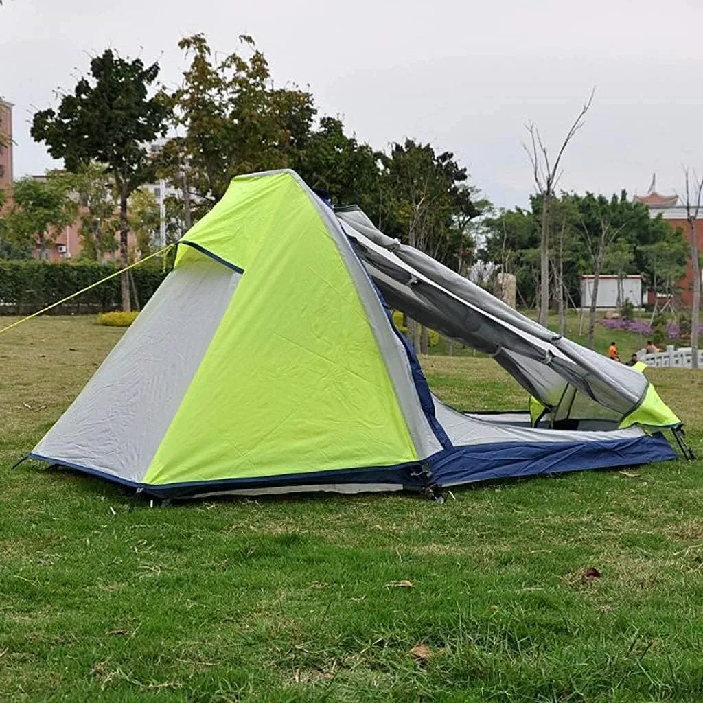 Tents for Camping Ultralight Camping Tent Single Person Easy Set Up Double Layer Waterproof Instant Tent for Hiking Outdoor Beach Tent