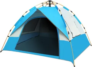 Tents Instant Pop Up Family Camping for 2-3 3-4Persons, Quick Set up for Camping, Hiking, Fishing