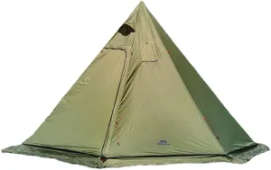Tipi Hot Tent with Fire Retardant Stove Jack for Flue Pipes, 2~3 Person, Lightweight, Teepee Tents for Family Team Outdoor Backpacking Camping Hiking