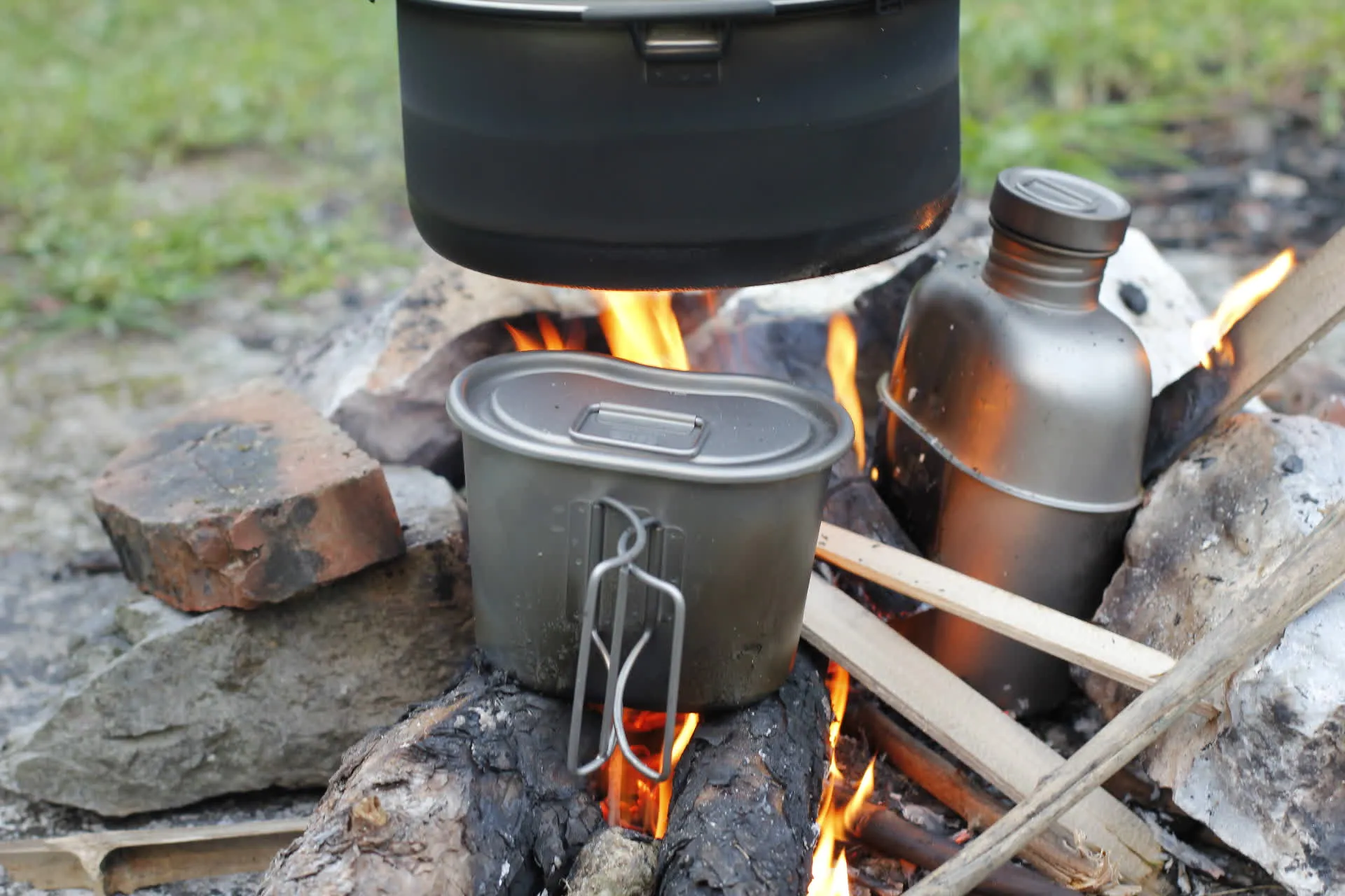 Titanium Canteen Mess Kit