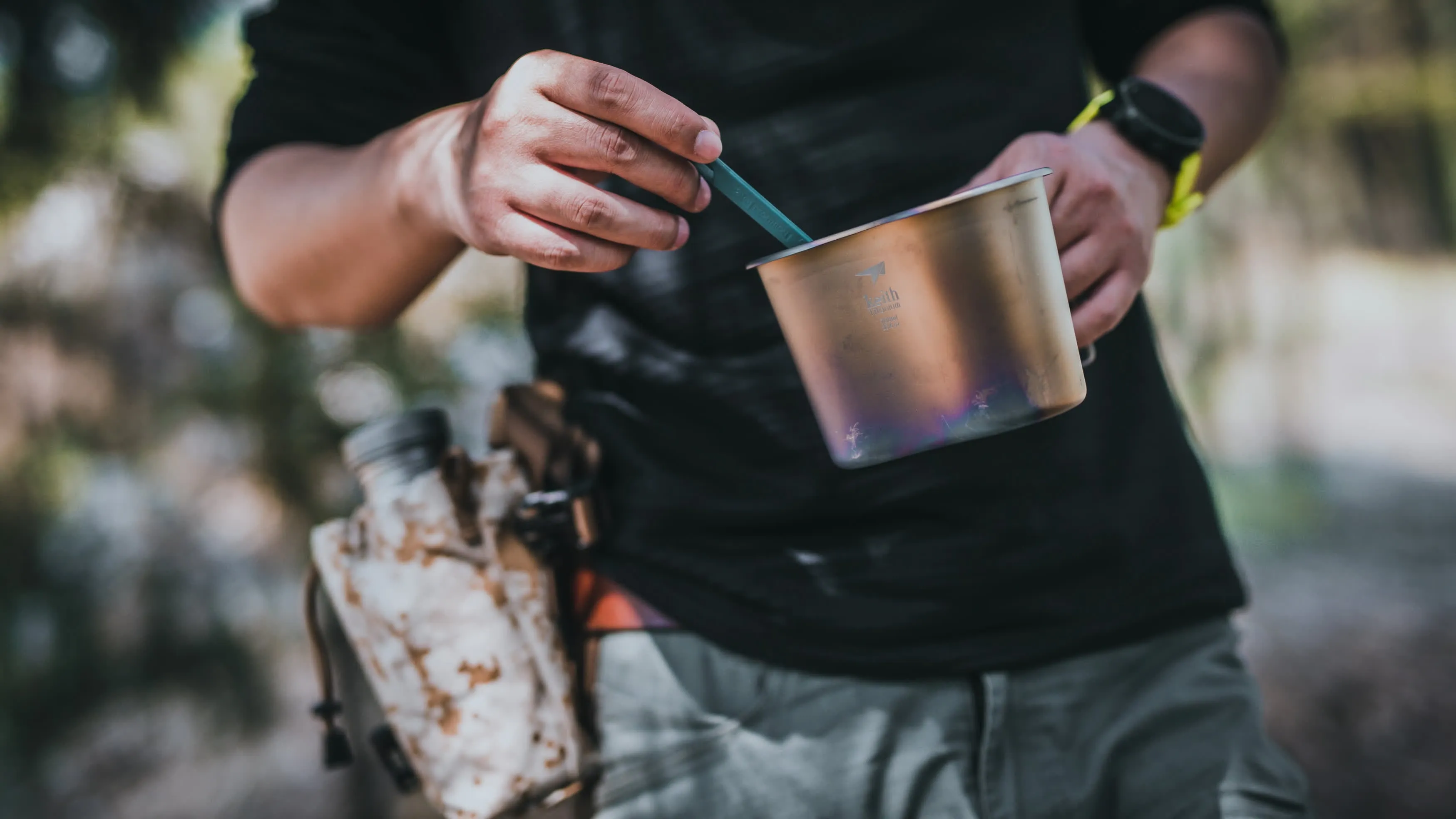 Titanium Canteen Mess Kit