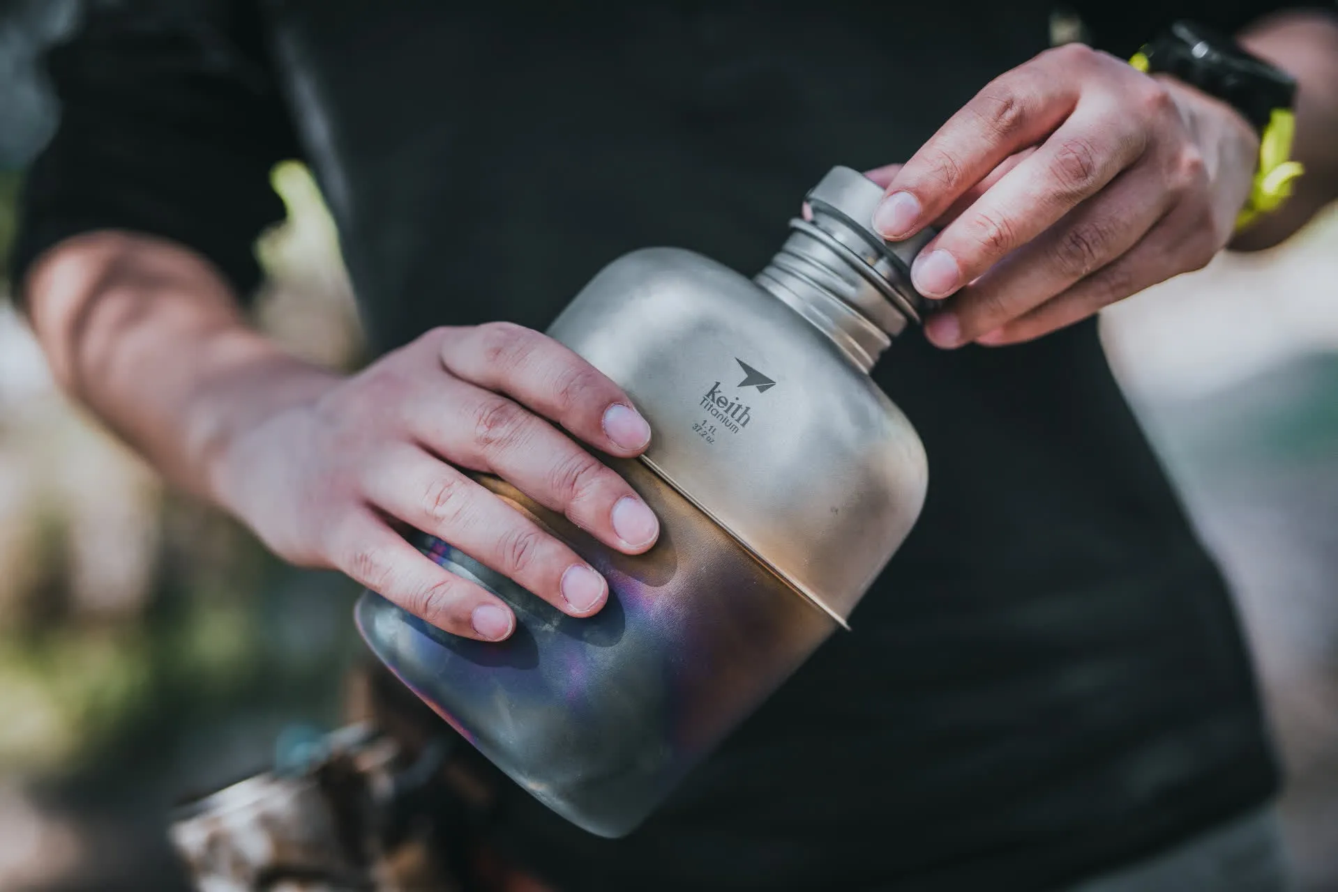 Titanium Canteen Mess Kit