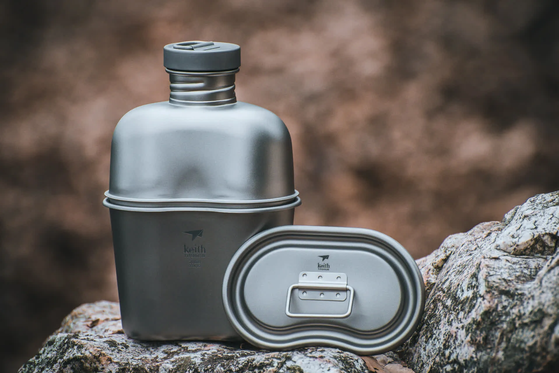 Titanium Canteen Mess Kit