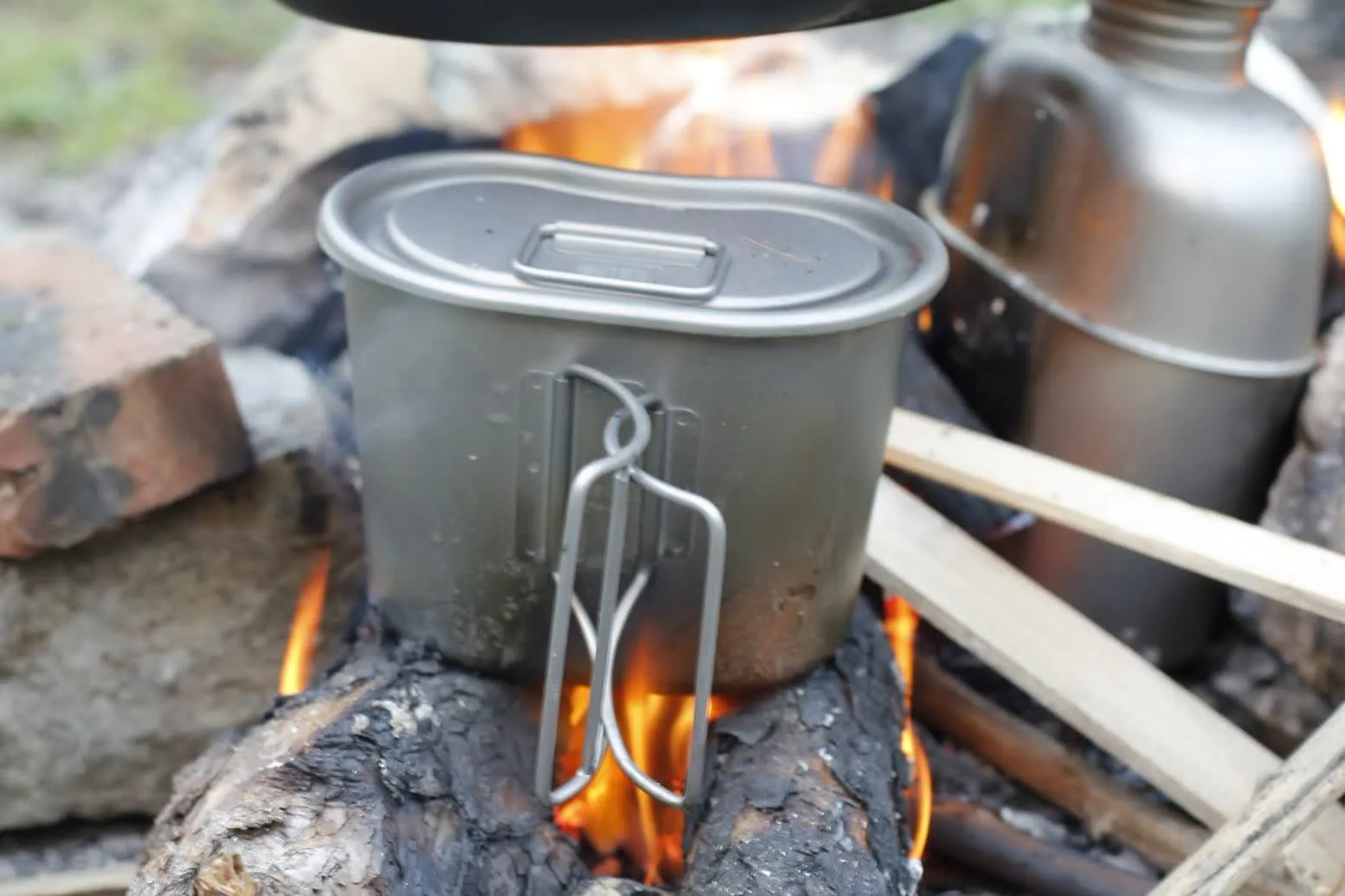 Titanium Canteen Mess Kit