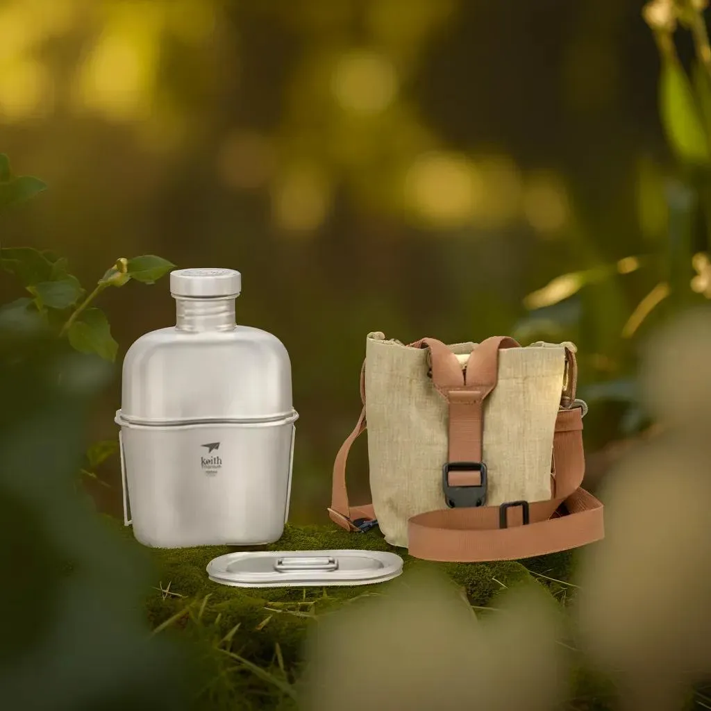 Titanium Canteen Mess Kit