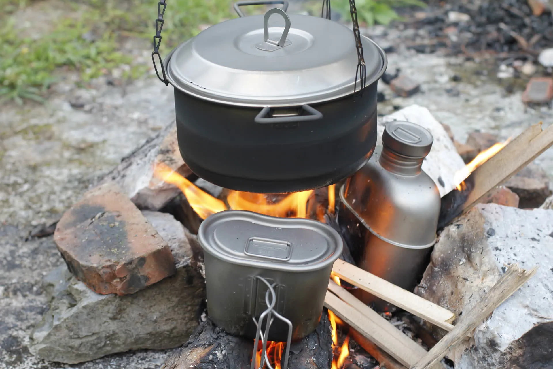 Titanium Canteen Mess Kit
