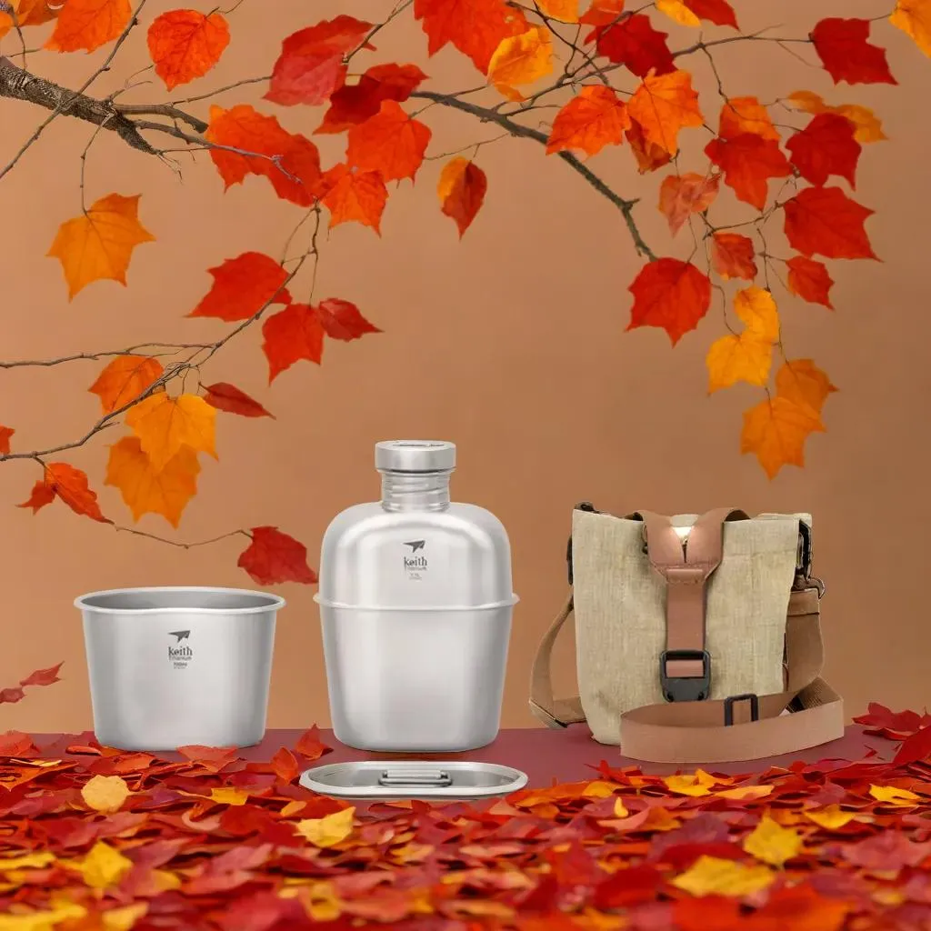 Titanium Canteen Mess Kit