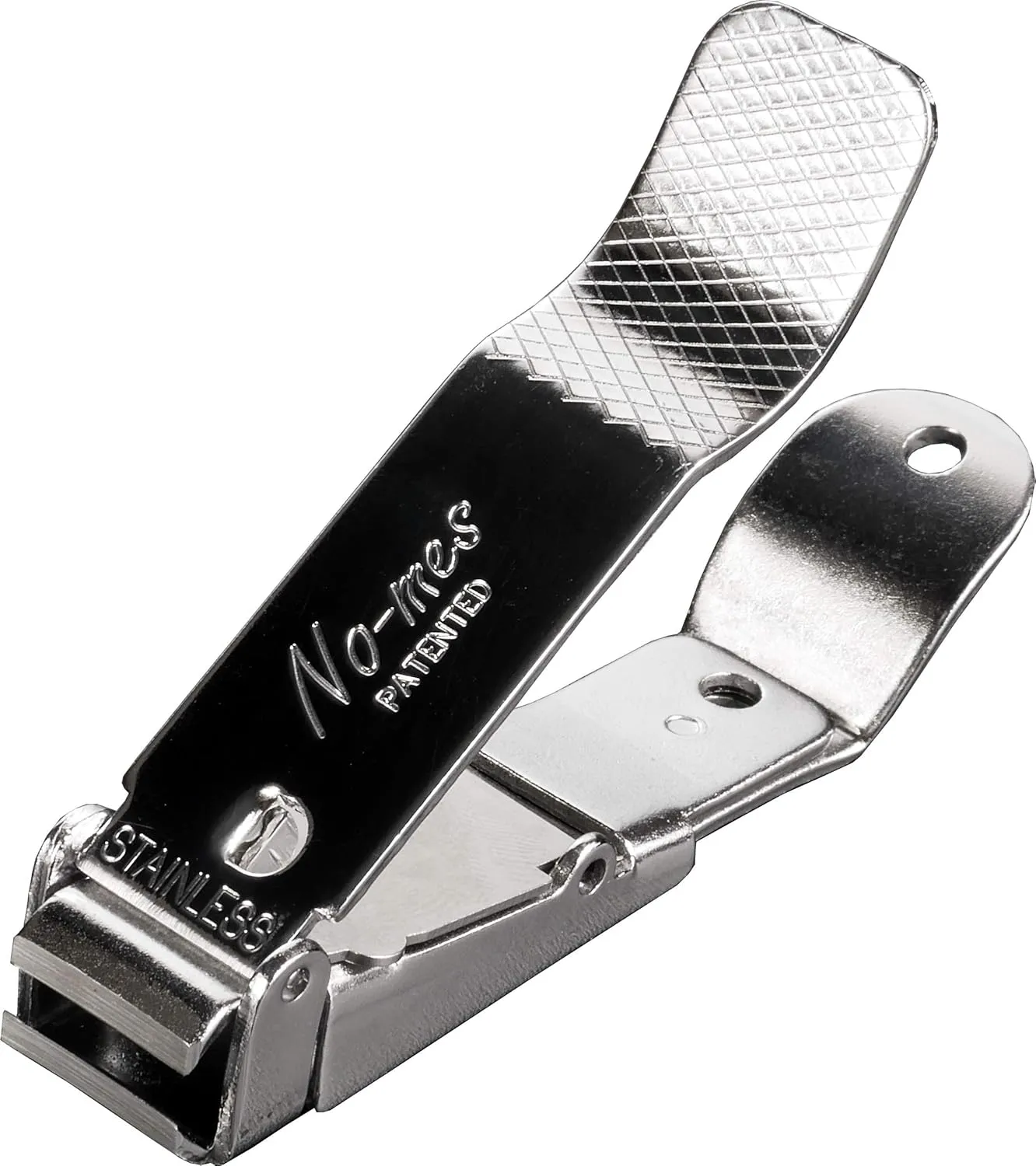 Toenail Clipper, Catches Clippings, Patented Ergonomic Grip, Made in USA