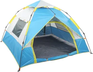 Topyond Waterproof Folding Automatic Quick Opening Double Layer Camping Tent for 2-3 Persons