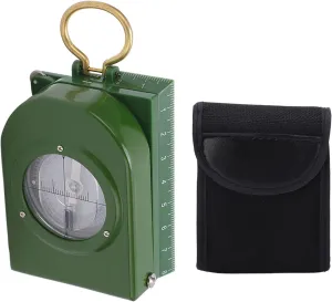 Topyond Waterproof Surveying Compass，Military Lens Compass，Portable Fully Sealed Compass for Camping Hiking