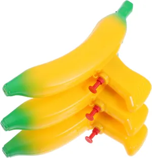Toyvian 3pcs Banana Shape Water Shooter, Kids Water Shooter Toy, Summer Squirt Shooter Water Soaker for Summer Cool Beach, Pool Toys Outside Toys