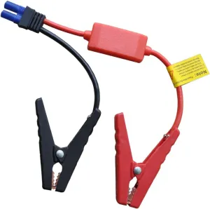 TPF Booster Jumper Cables Automotive Replacement Battery Jumper Cables Jump Starter EC5 Connector Emergency Jumper Cable Alligator Clamp Booster Battery Clips for 12V Portable Car Jump Starter