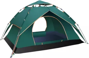 Travel Tent Fully Automatic Pop Up Double Layer Outdoor Waterproof Tent Fishing Travel Camping Tent