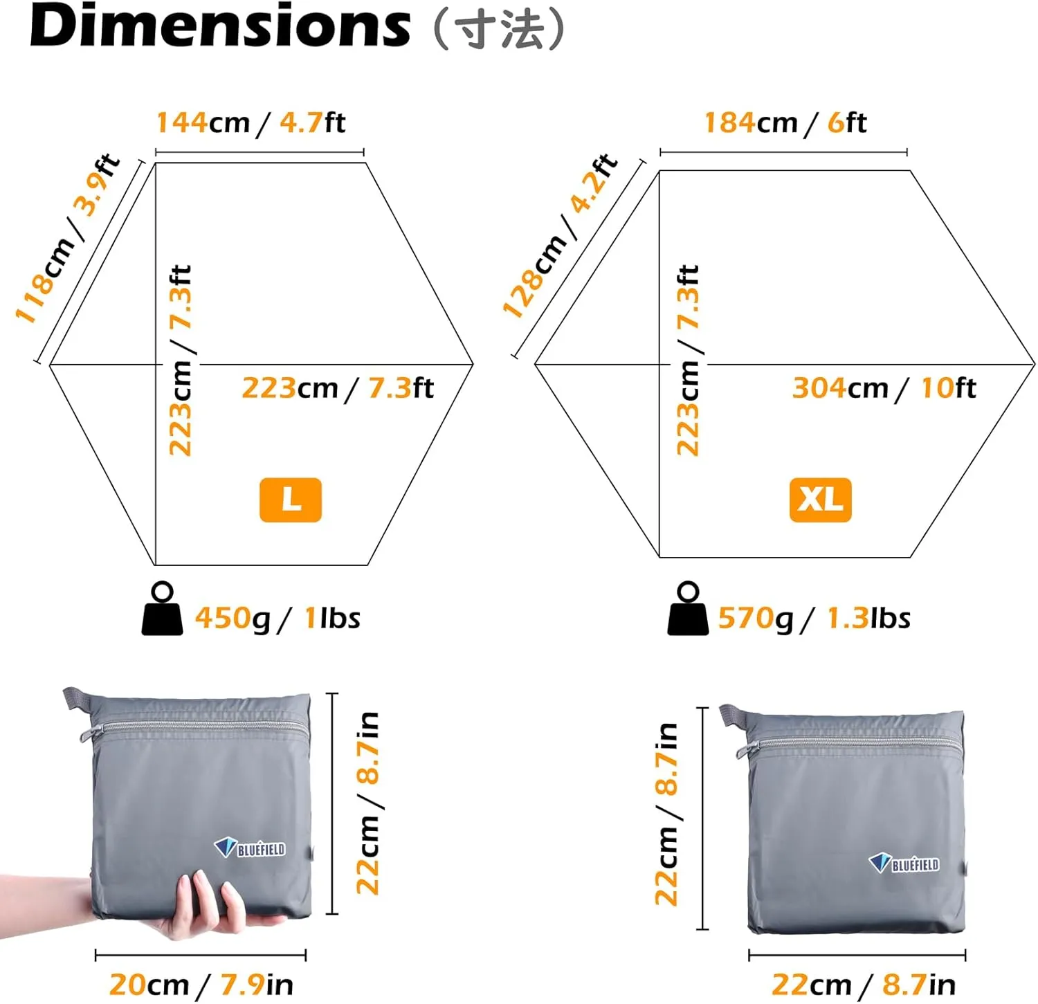 TRIWONDER Camping Tarp Waterproof Tent Footprint Hammock Rain Fly Cover Ground Cloth Small Lightweight Tent Floor Mat Camp Shelter Canopy for Hiking Backpacking Outdoor