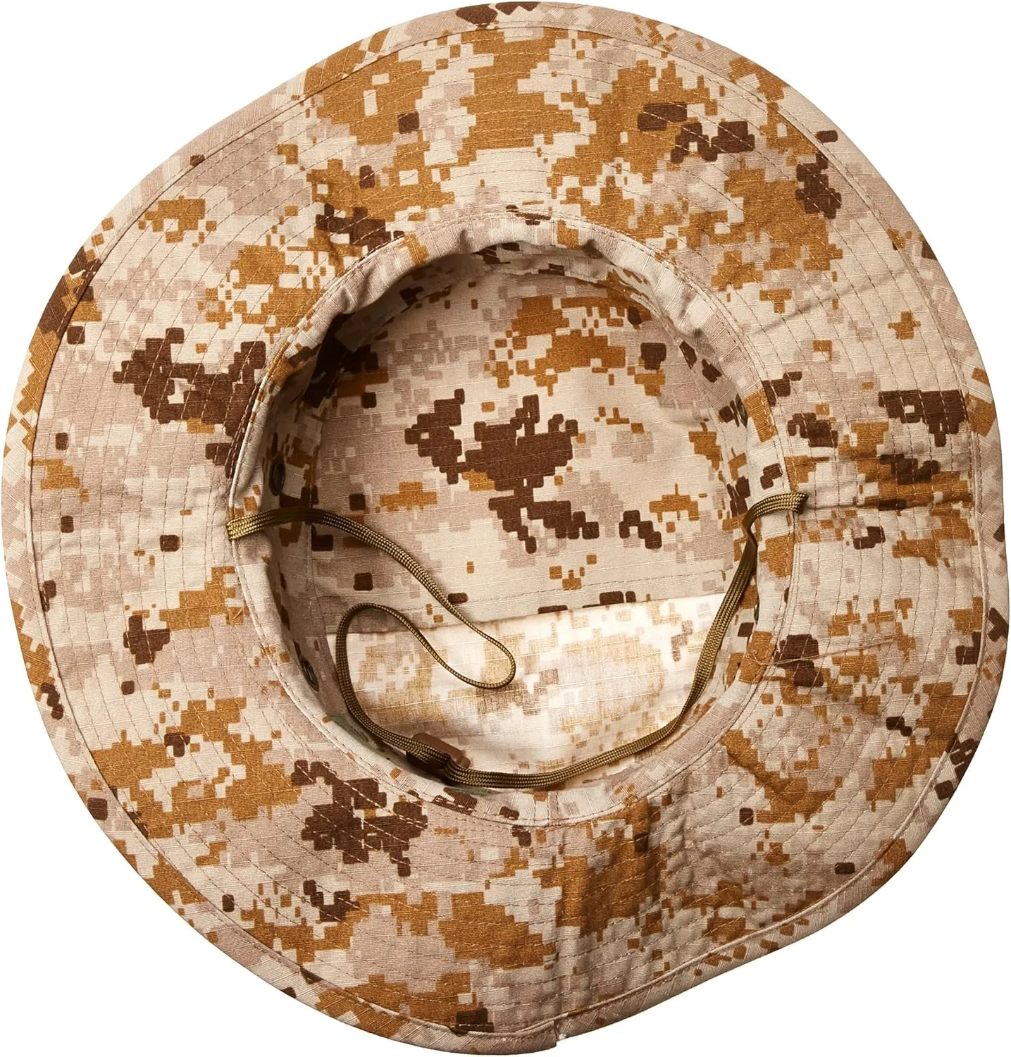 Tru-Spec Gen-II Adjustable Boonie Hat - Military Standard Issue - Adjustable Strap - 65/35 Polyester/Cotton Rip-Stop - OSFM