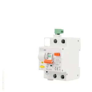 Tuya WlFl Smart Circuit Breaker RCBO Smart Life Remote Control Short Circuit Protection Timed 2P withour metering EKR3L(40A)