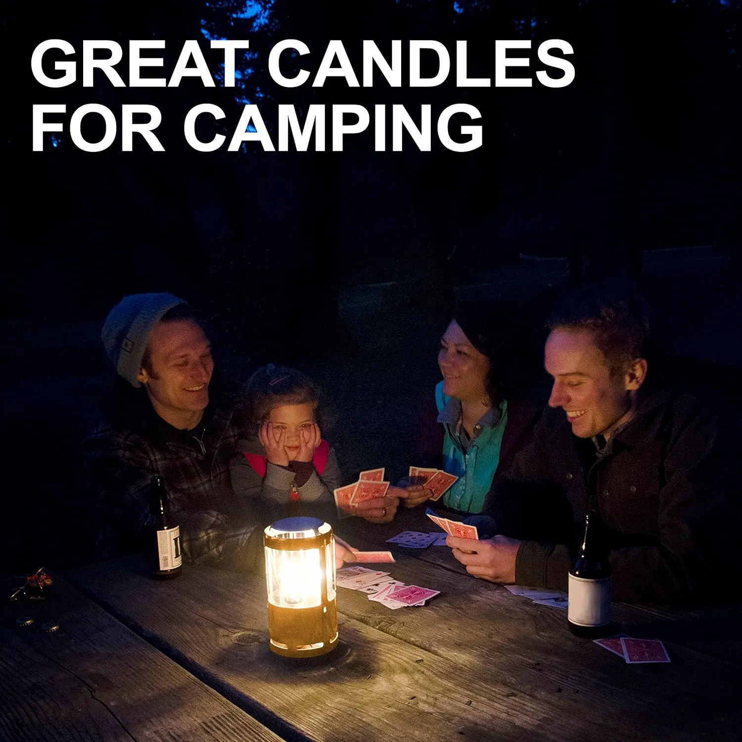 UCO 12-Hour Natural Beeswax Long-Burning Candles for UCO Candle Lanterns and Emergency Preparedness, Made in USA